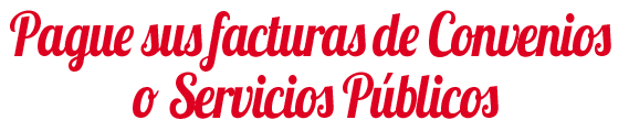 Pago de convenios